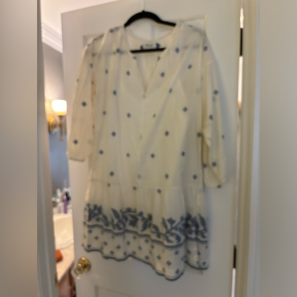 Madewell Embroidered Dress